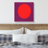 LIEBE Square Energy Pattern Leinwanddruck (Insitu (Schlafzimmer))
