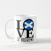 LIEBE St Andrews Scotland 11oz Kaffeetasse (Links)