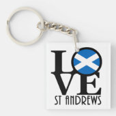LIEBE St Andrews Scotland Schlüsselanhänger (Vorderseite)