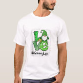 Liebe St Patricks Day T-Shirt (Vorderseite)