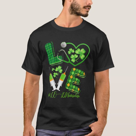 LIEBE St. Patrick's T-Shirt (Vorderseite)