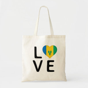 Liebe - St. Vincent und die Grenadinen Tragetasche