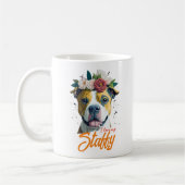 Liebe Staffordshire Bull Terrier - Ich Liebe meine Kaffeetasse (Links)