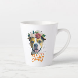 Liebe Staffordshire Bull Terrier - Ich Liebe meine Milchtasse