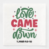 Liebe - Standard Cocktail Napkins Serviette (Vorderseite)