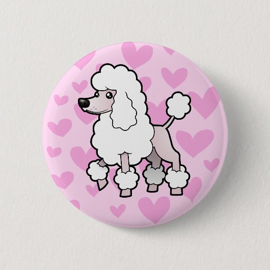 Liebe "Standard/Miniatur/Spielzeug"(Schauschnitt) Button (Vorderseite)
