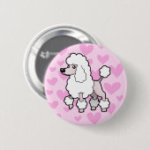 Liebe "Standard/Miniatur/Spielzeug"(Schauschnitt) Button (Vorne & Hinten)