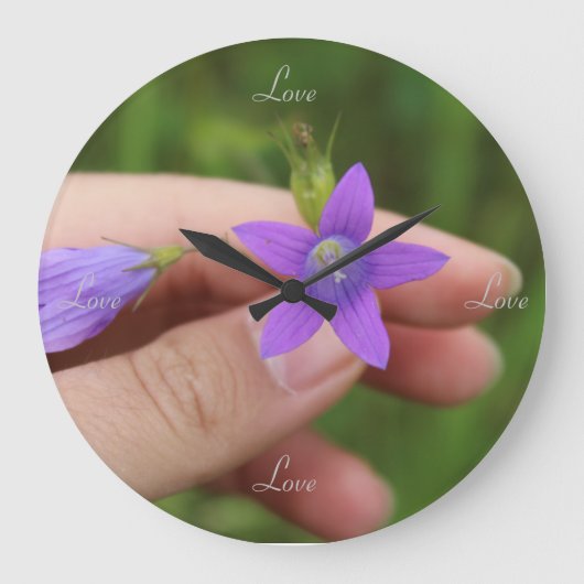 Liebe ständig große wanduhr (Vorderseite)