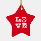 Liebe Star Ornament (Rechts)