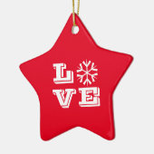 Liebe Star Ornament (Links)