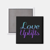Liebe stärkt Präventionsbewusstsein Magnet (Vorderseite/Rückseite)