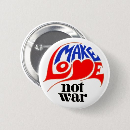 Liebe statt Krieg Button (Vorne & Hinten)