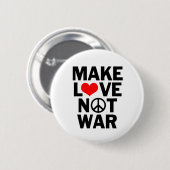 Liebe statt Krieg Button (Vorne & Hinten)