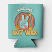 Liebe statt Krieg Dosenkühler (Vorderseite)