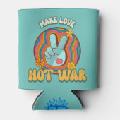 Liebe statt Krieg Dosenkühler (Vorderseite)