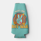 Liebe statt Krieg Flaschenkühler (Vorderseite)