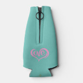 Liebe statt Krieg Flaschenkühler (Rückseite)