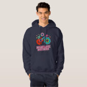 Liebe statt Krieg Hoodie (Vorne ganz)