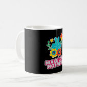 Liebe statt Krieg Kaffeetasse (Vorderseite Links)