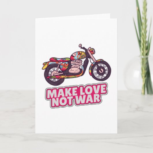 Liebe statt Krieg Karte (Vorderseite)
