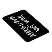 Liebe statt Krieg Magnet (Rechte Seite)