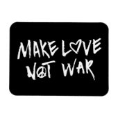 Liebe statt Krieg Magnet (Horizontal)