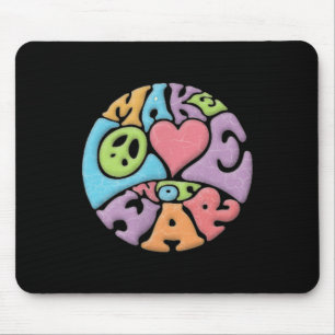 Liebe statt Krieg Mousepad