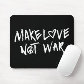 Liebe statt Krieg Mousepad (Mit Mouse)