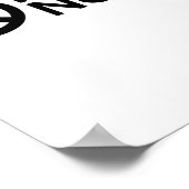 Liebe statt Krieg Poster (Ecke)