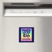 Liebe statt Kriegsmagnet Magnet (In Situ (Geschirrspüler))