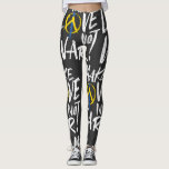 Liebe statt Kriegsunterstützung für die Ukraine Leggings<br><div class="desc">Machen Sie Liebe nicht Krieg zeigen Ihre Unterstützung und Liebe für die Ukraine. Das Peace Logo in den Farben der ukrainischen Flagge ist perfekt für Menschen,  die mit der Ukraine stehen. Dieses Design passt auch rechtzeitig zum Earth Day,  der am 22. April gefeiert wird.</div>