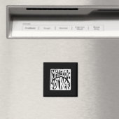 Liebe statt Kriegszettel Magnet (In Situ (Geschirrspüler))