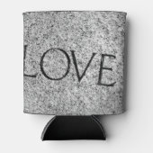 "Liebe" Stein Dosenkühler (Vorderseite)