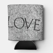 "Liebe" Stein Dosenkühler (Rückseite)