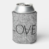 "Liebe" Stein Dosenkühler (Kanne Rückseite)