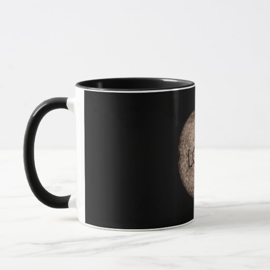 "Liebe" Stein Tasse (Links)