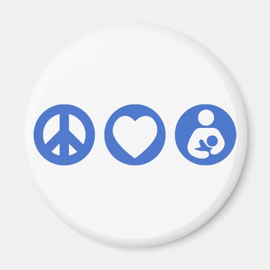 Liebe Stillzeit Magnet (Vorne)
