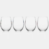 Liebe Stinkfarben Trinken Wein Stemless Glass Weinglas Ohne Stiel (Links)