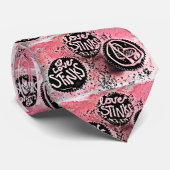 Liebe Stinks cupcakes Krawatte (Gerollt)