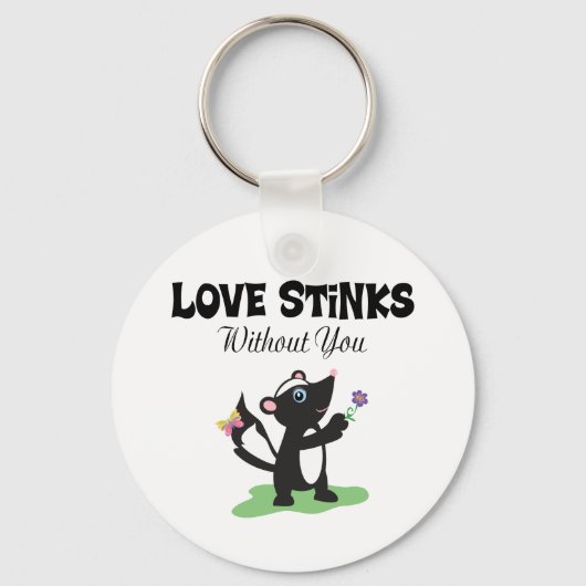 Liebe Stinks Schlüsselanhänger (Vorderseite)
