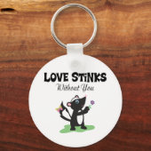 Liebe Stinks Schlüsselanhänger (Vorderseite)