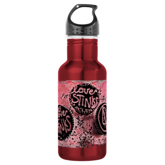 Liebe Stinks Trinkflasche (Vorderseite)