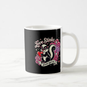 Liebe stinkt Skunk Approved Sarkastisch 2025 Valen Kaffeetasse