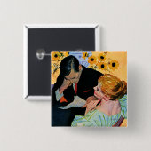 Liebe stirbt langsam button (Vorne & Hinten)