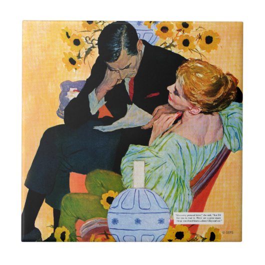 Liebe stirbt langsam fliese (Vorderseite)