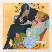 Liebe stirbt langsam glasuntersetzer (Vorderseite)