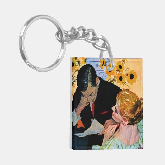 Liebe stirbt langsam schlüsselanhänger (Vorderseite links)