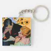 Liebe stirbt langsam schlüsselanhänger (Rückseite)