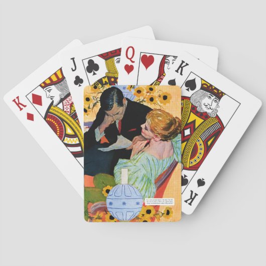 Liebe stirbt langsam spielkarten (Rückseite)