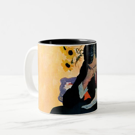 Liebe stirbt langsam zweifarbige tasse (Vorderseite Links)
